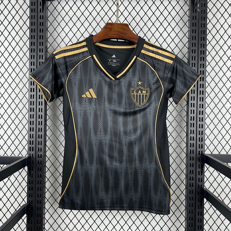Womens Atlético Mineiro 2025 26 Third Jersey Fotbollstroja