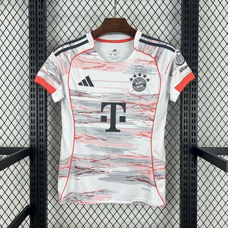 Bayern Munich 2025 26 Away Womens Jersey Fotbollstroja