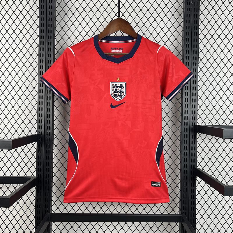 Womens England 2026 World Cup Away Jersey Fotbollstroja