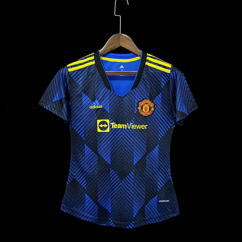 21 22M-U Second Away Woman Fotbollstroja