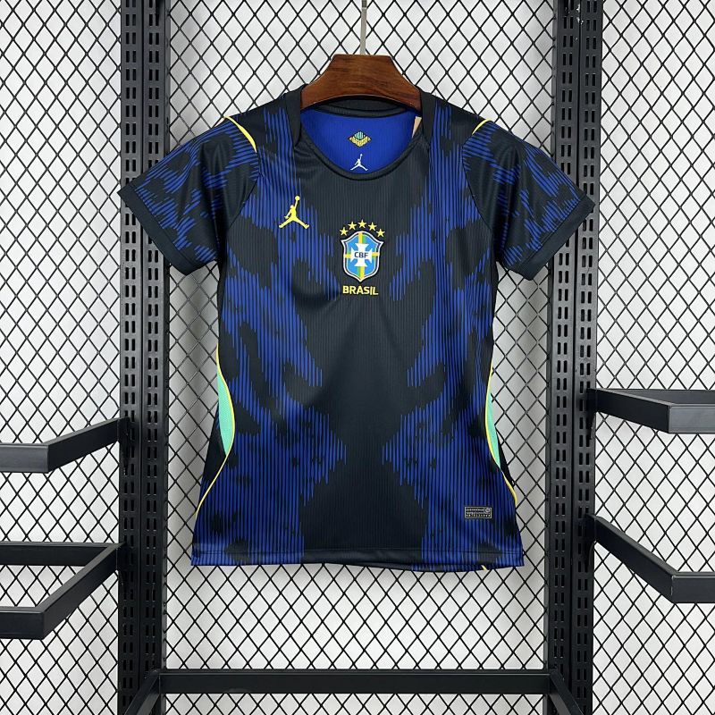 Womens Brazil 2026 World Cup Away Jersey Fotbollstroja