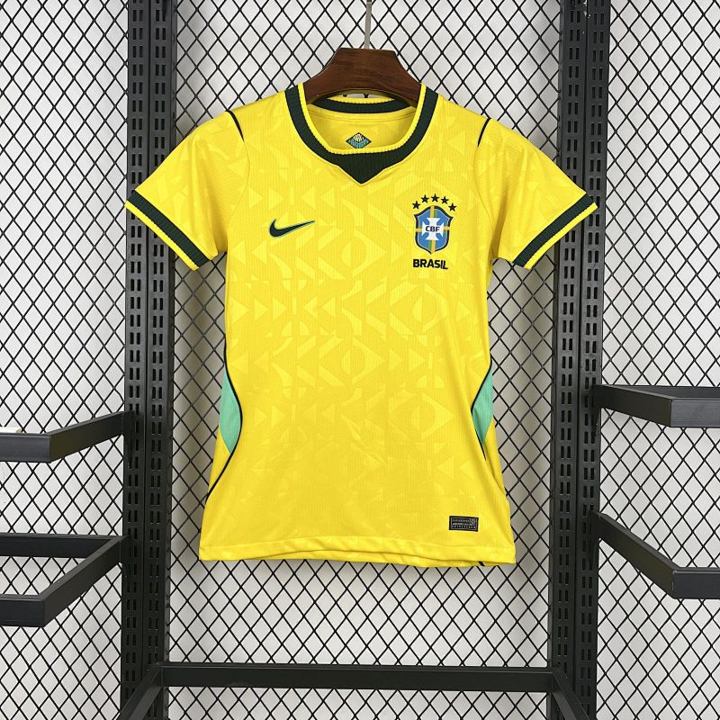 Womens Brazil 2026 World Cup Home Jersey Fotbollstroja