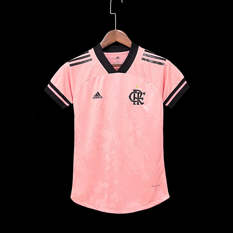 20-21 Cr Flamengo Shirt October Pink Woman'S Fotbollstroja