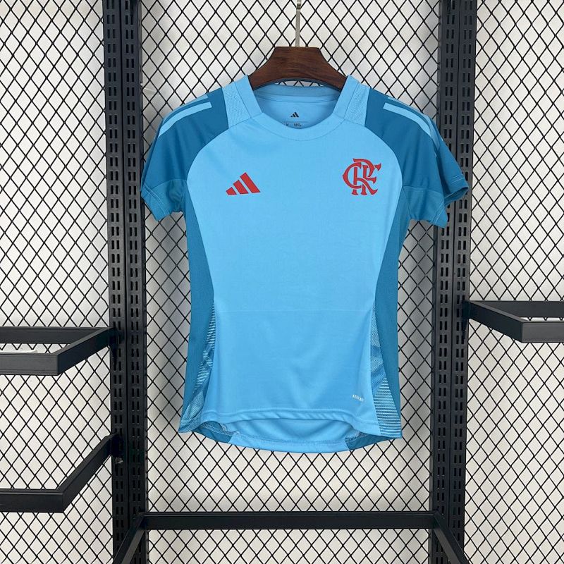 Flamengo 2025 26 Pre-Match Training Womens Jersey Fotbollstroja