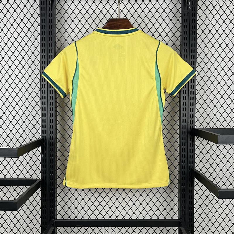 Womens Brazil 2026 World Cup Home Jersey Fotbollstroja