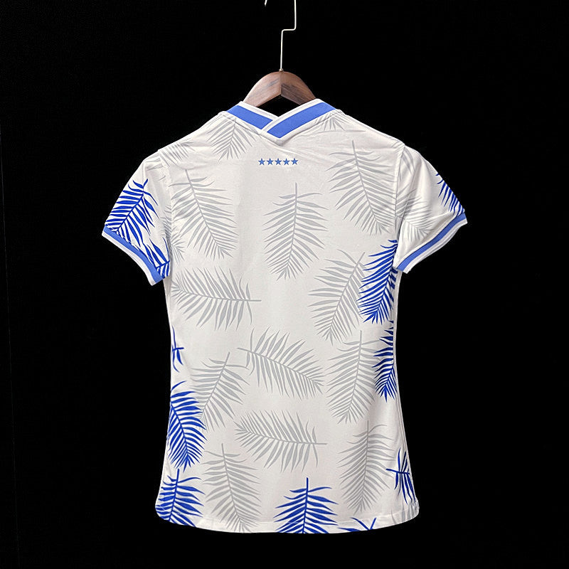 22 23 Brazil White Special Edition Woman Fotbollstroja
