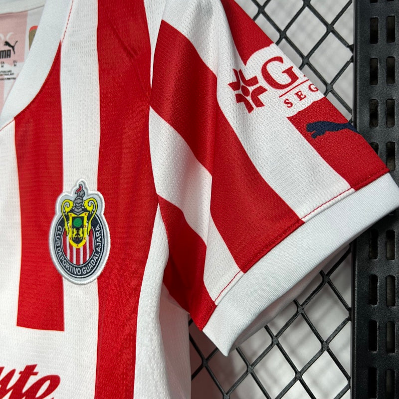 Chivas 2024 25 Home Womens Jersey Fotbollstroja