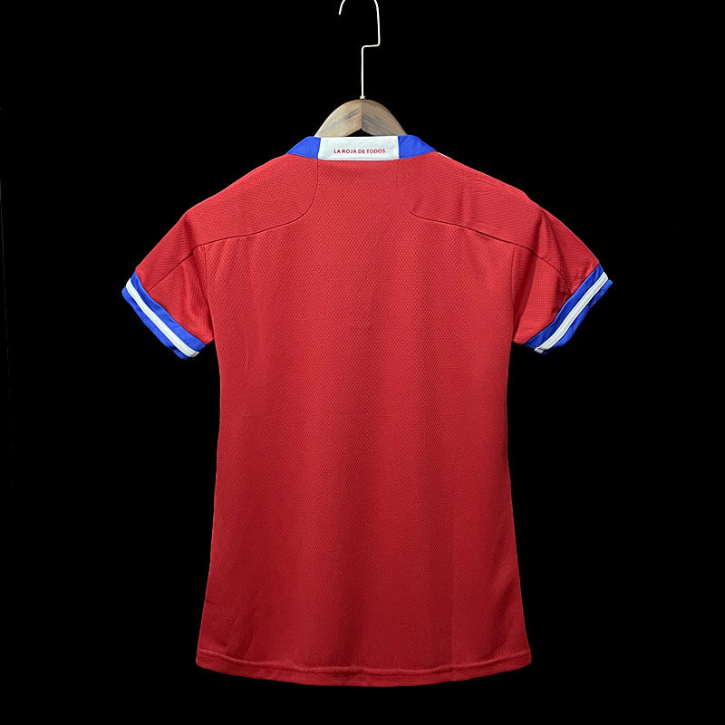 21 22 Chile Home Women'S Fotbollstroja