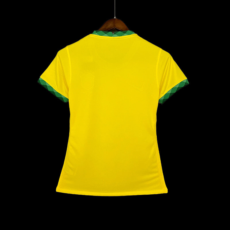 2020 Brazil Women Home Fotbollstroja