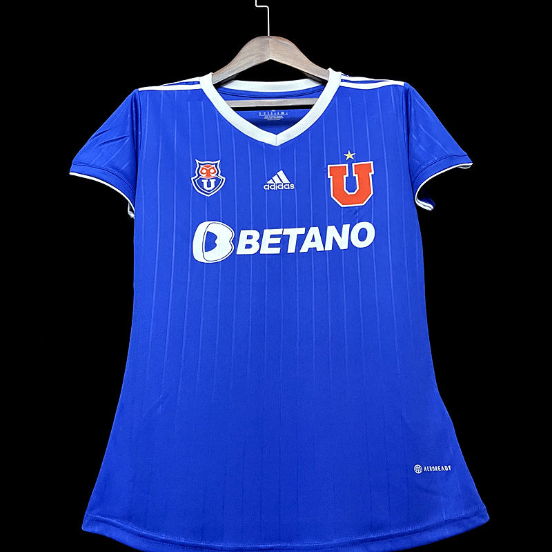 22 23 Chile Universidad De Home Woman Fotbollstroja