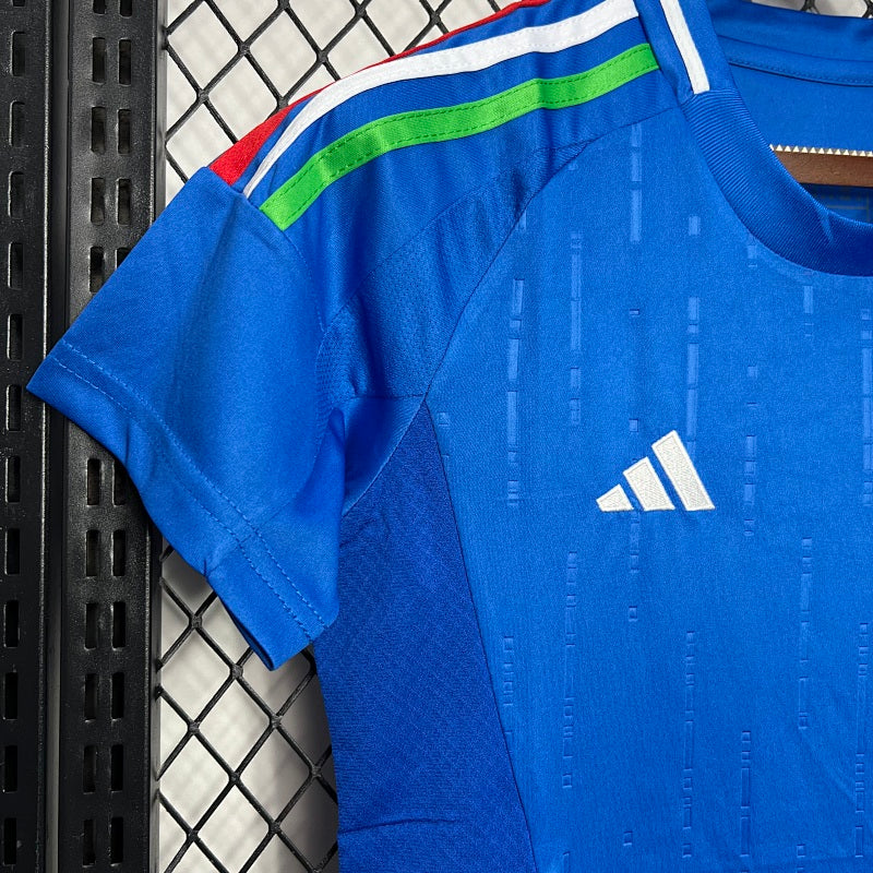 Italy 2024 25 Euro Home Womens Jersey Fotbollstroja