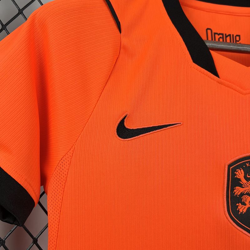 Womens Netherlands 2026 World Cup Home Jersey Fotbollstroja