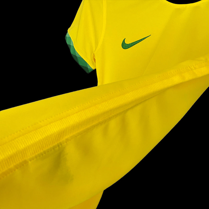 2020 Brazil Women Home Fotbollstroja