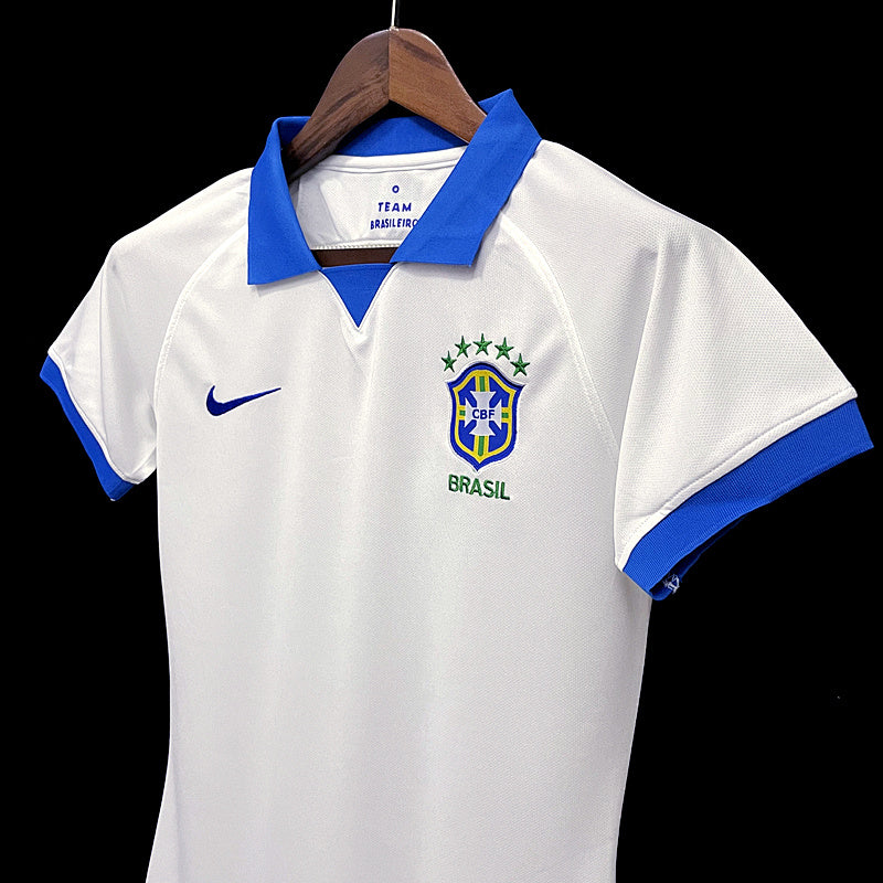 19 20 Brazil Away Woman Fotbollstroja