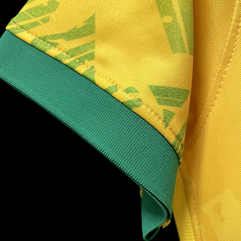 22 23 Brazil Yellow Special Edition Woman Fotbollstroja