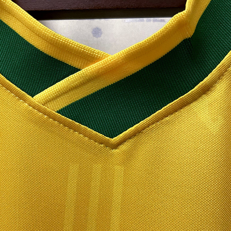 22 23 Brazil Yellow Special Edition Woman Fotbollstroja