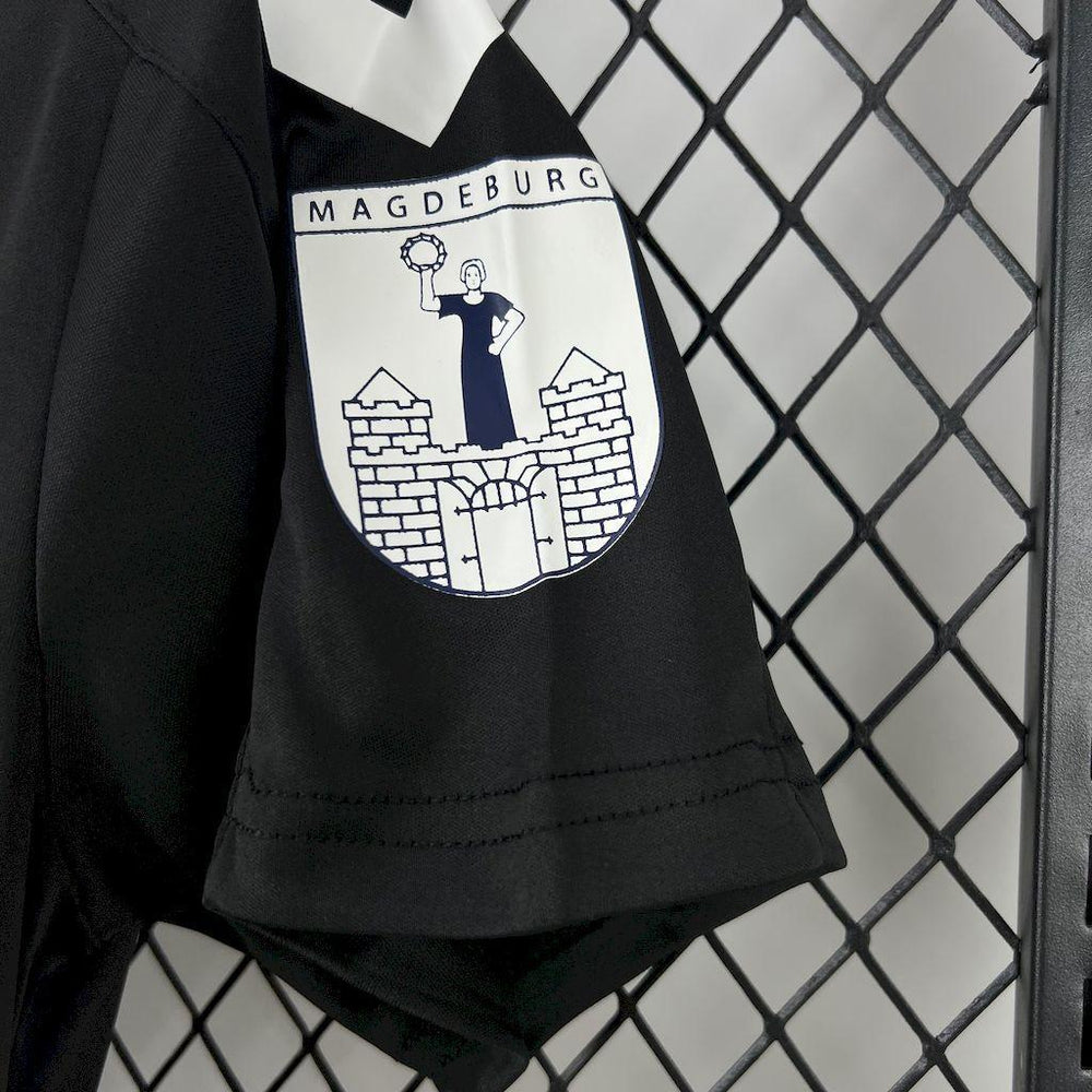 1. FC Magdeburg 2024-25 Black Commemorative Edition Jersey