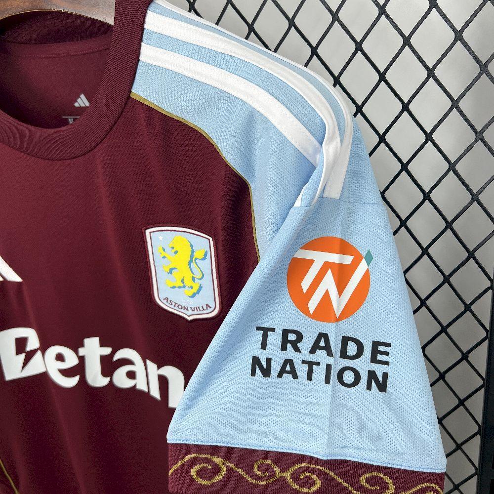 Aston Villa 2025-26 Home Jersey