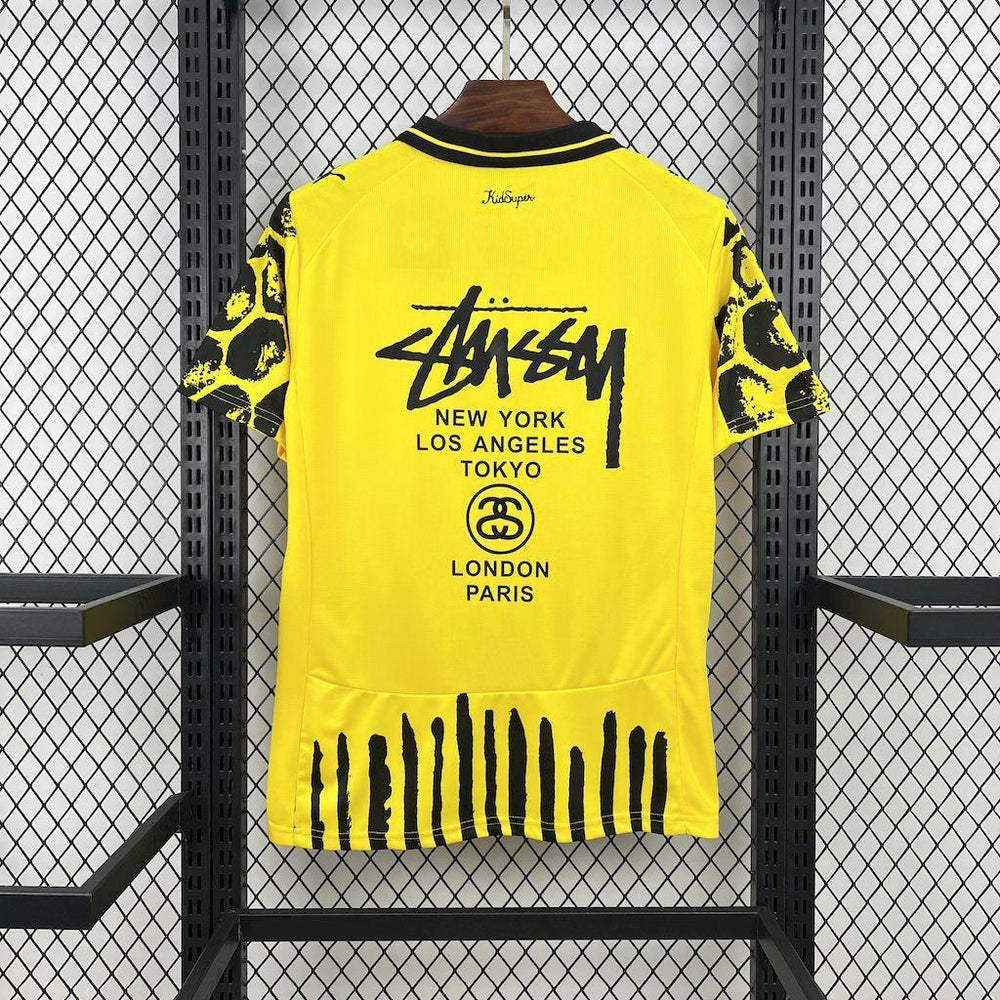 Borussia Dortmund 2025/26 Specialtröja (Yellow Customized) — Herr