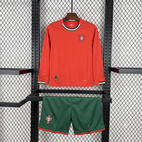 Portugal 2025/26 Långärmad tröja — Junior