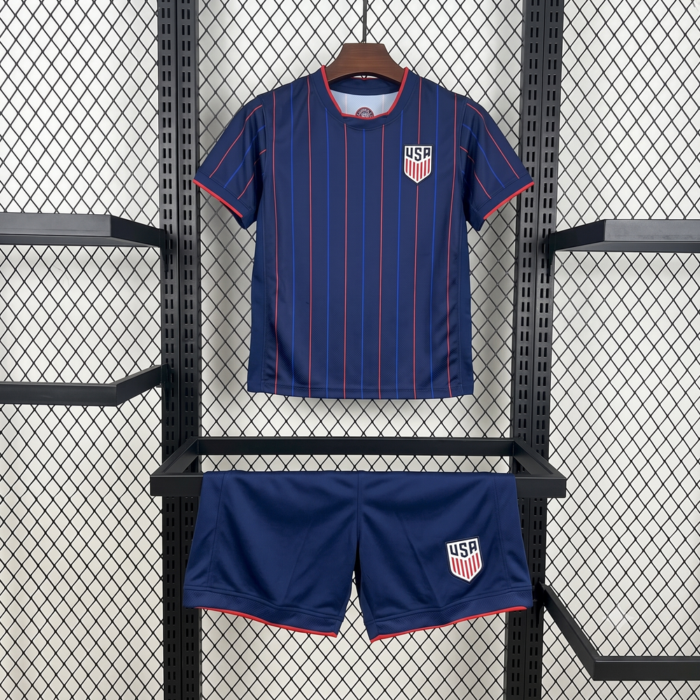 USA 2025/26 Away Kit — Junior