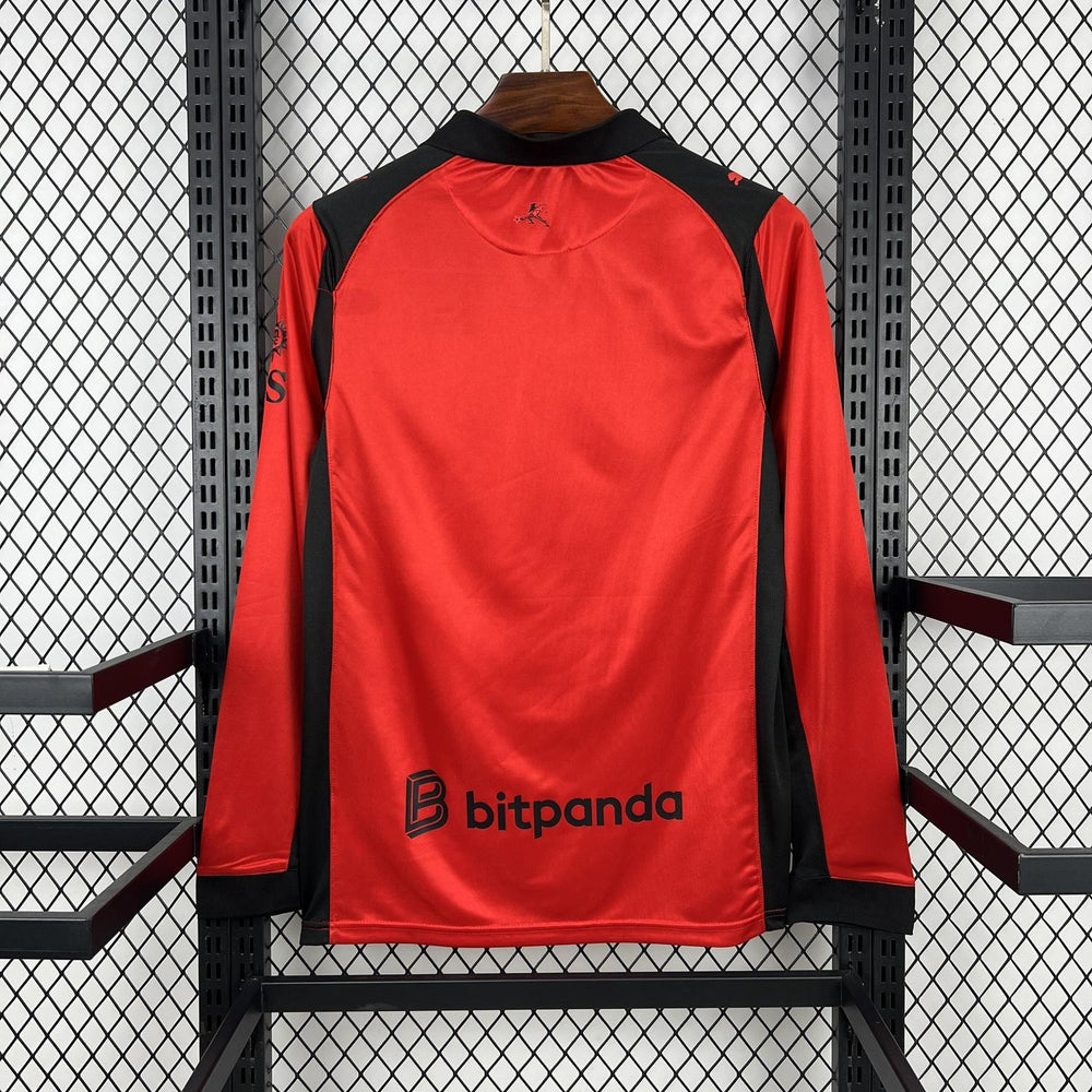 Mens AC Milan 2026-27 Fourth Long Sleeve Jersey