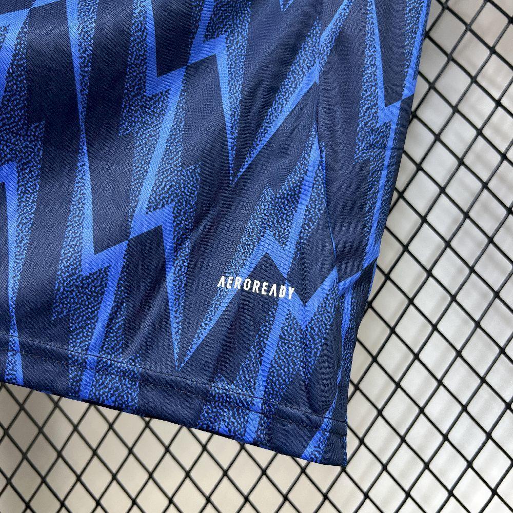 Mens Arsenal 2025-26 Away Long Sleeve Jersey