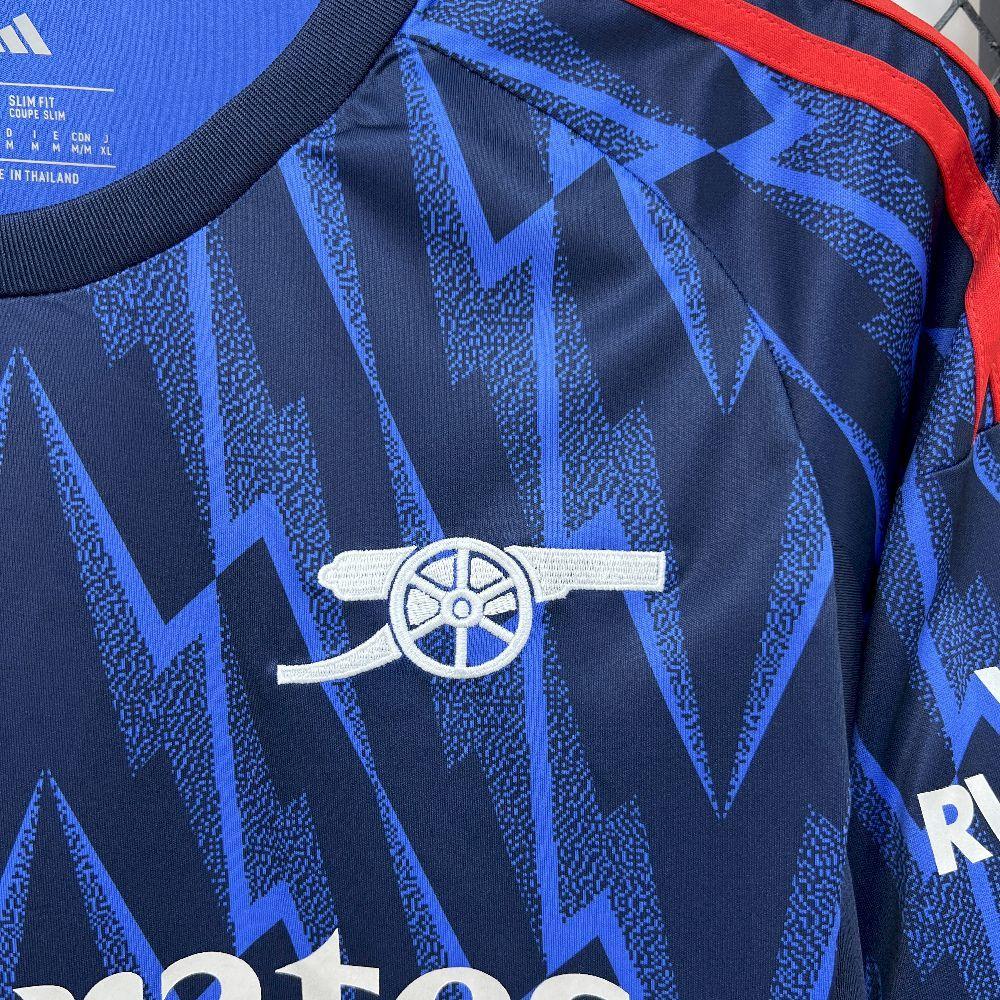 Mens Arsenal 2025-26 Away Long Sleeve Jersey