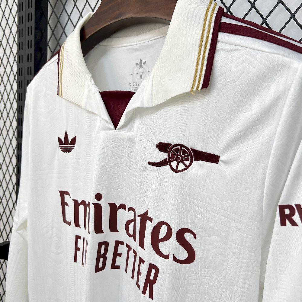 Mens Arsenal 2025-26 Third Long Sleeve Jersey