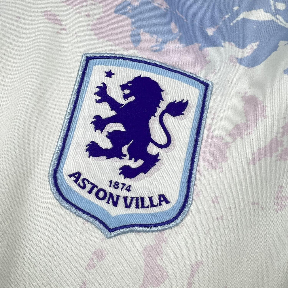 Mens Aston Villa 2025-26 Third Long Sleeve Jersey