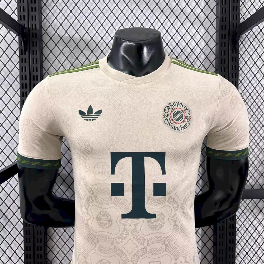 Mens Bayern Munich 2025-26 Oktoberfest Jersey Player Version