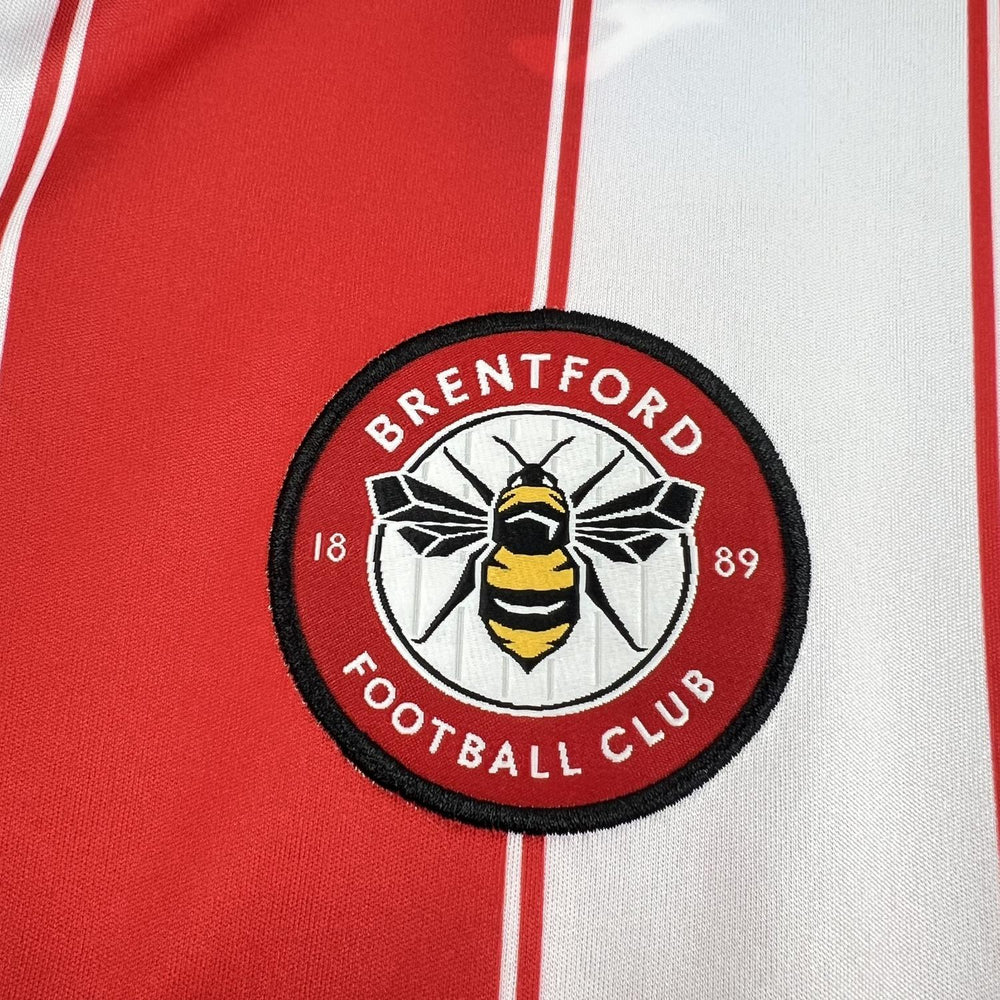 Mens Brentford 2025-26 Home Jersey