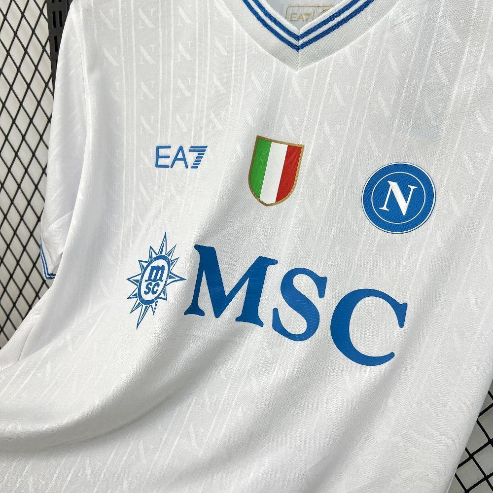 Mens Napoli 2025-26 Champions League Away Jersey