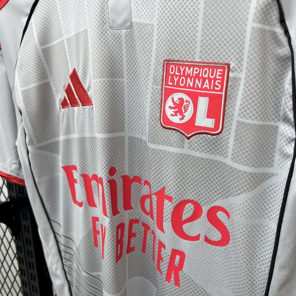 Mens Olympique Lyonnais 2025-26 Third Jersey