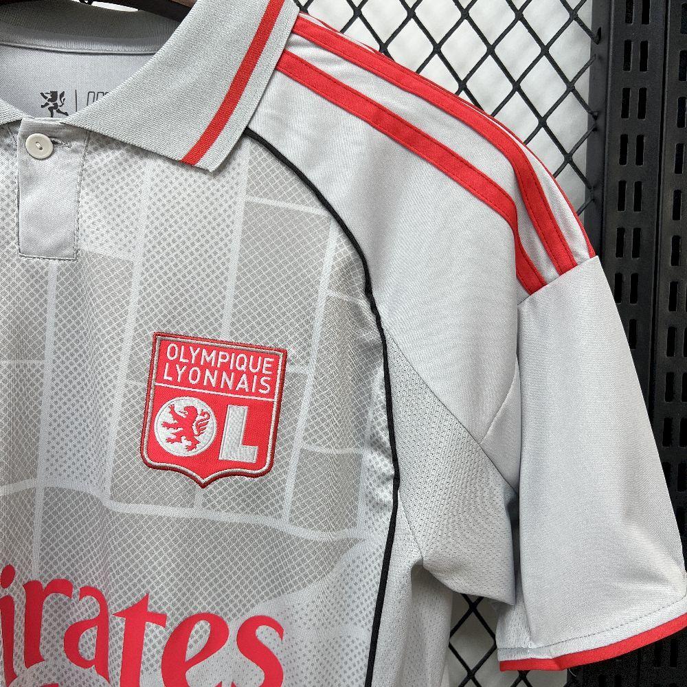Mens Olympique Lyonnais 2025-26 Third Jersey