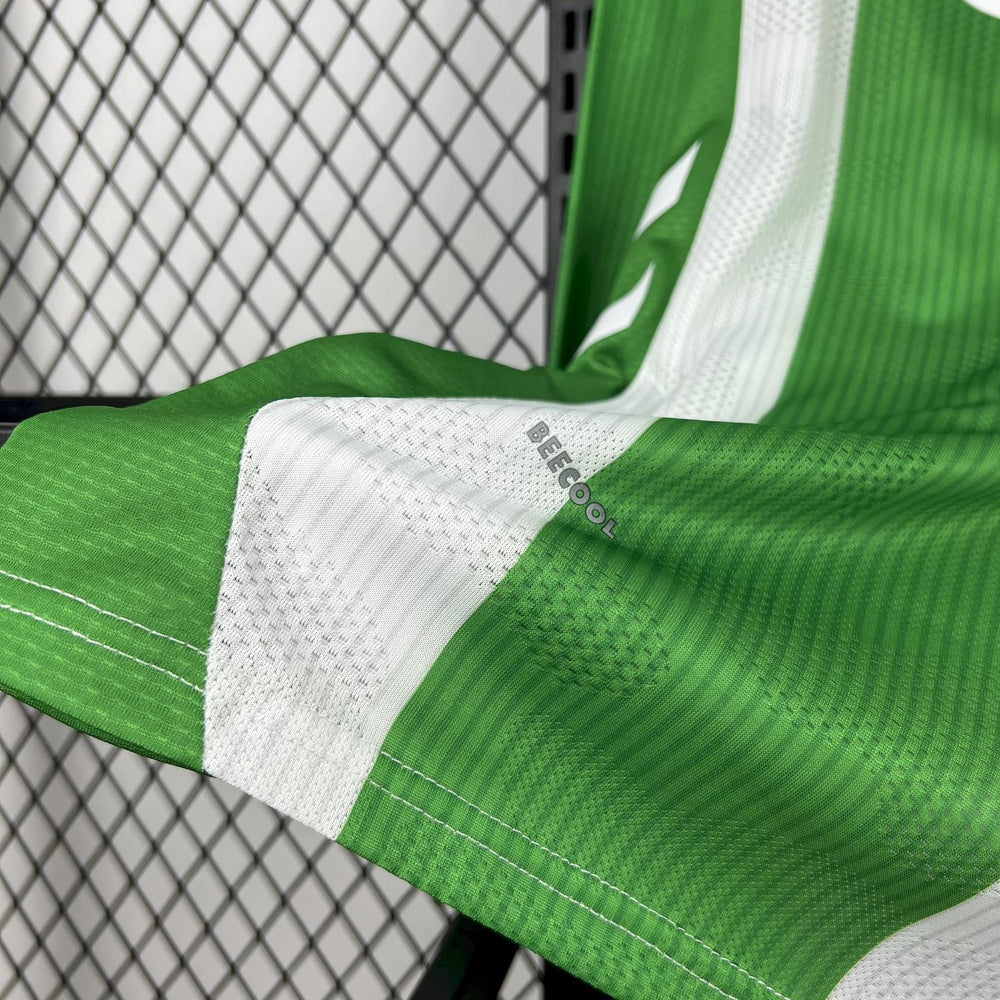 Mens Real Betis 2025-26 Home Long Sleeve Jersey