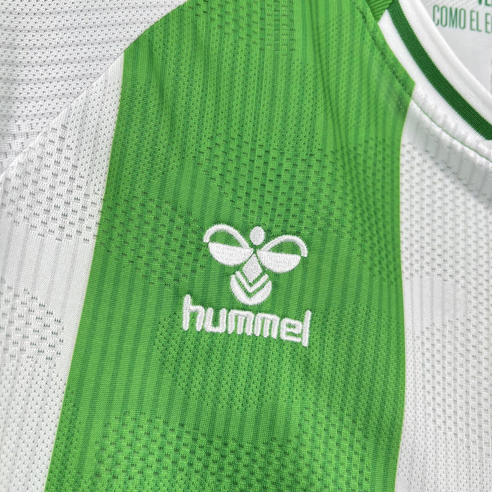 Mens Real Betis 2025-26 Home Long Sleeve Jersey