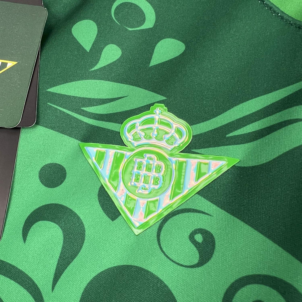 Mens Real Betis 2025-26 Pre-Match Long Sleeve Jersey