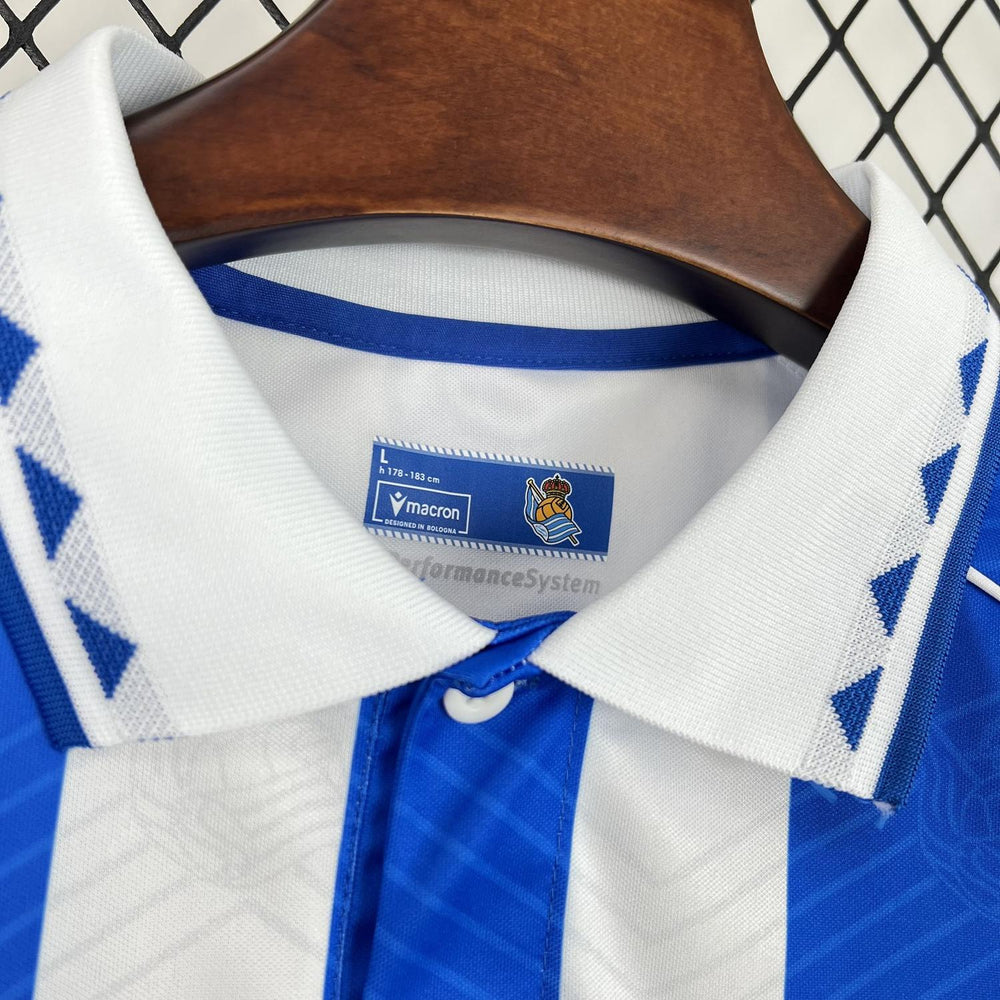 Mens Real Sociedad 2025-26 Vintage Jersey