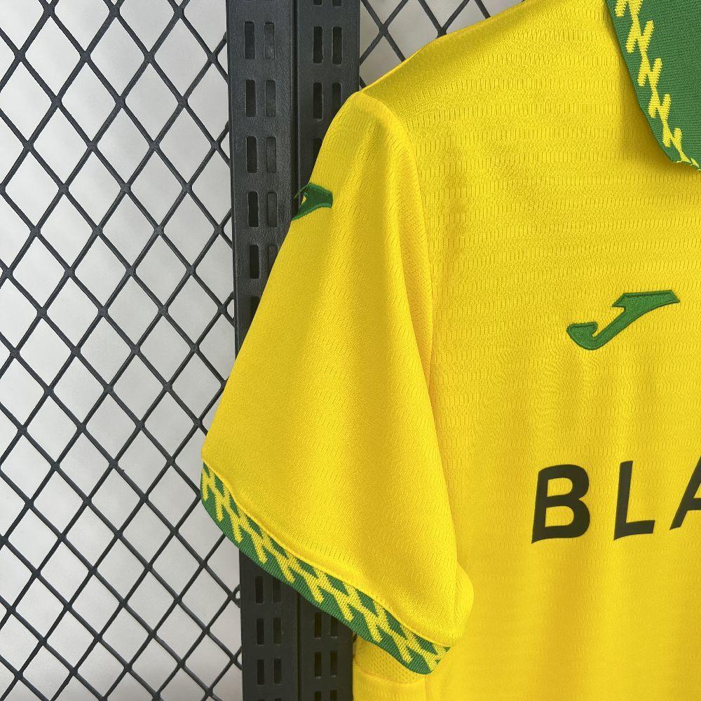 Norwich City FC 2025-26 Home Jersey