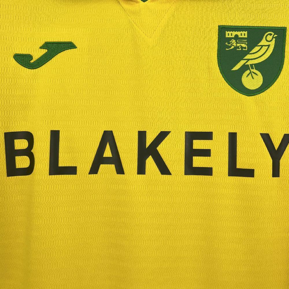 Norwich City FC 2025-26 Home Jersey
