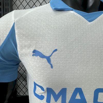 Olympique Marseille 2025-26 Home Jersey Player Version