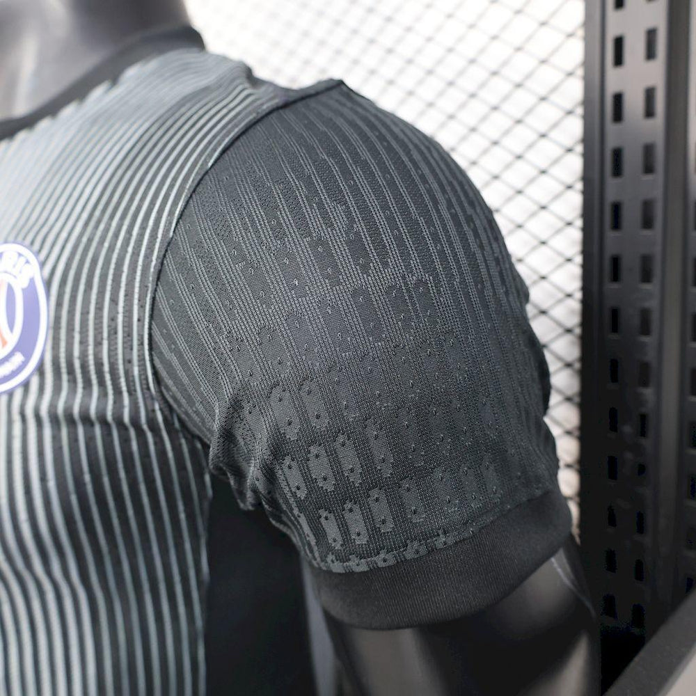 Paris Saint-Germain 2024-25 Black goalkeeper uniform Jersey Player Version