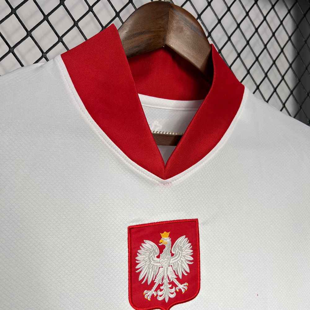 Poland 2024/25 Euro Home Jersey