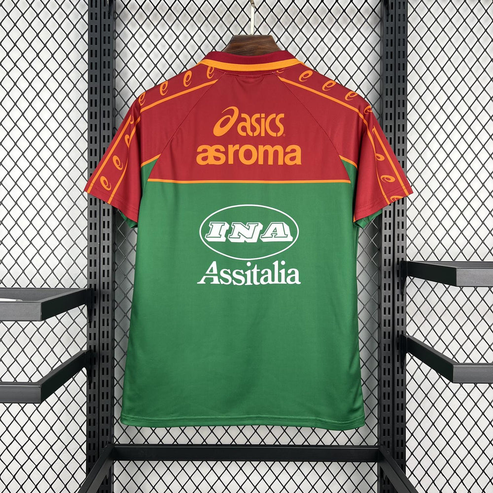Retro AS Roma 1995-96 Pre-Match Jersey