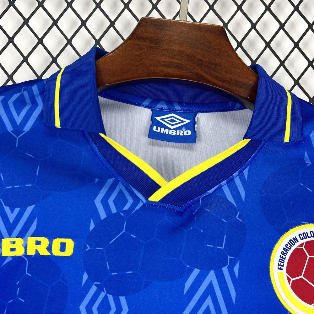 Retro Colombia 1994 Away Long sleeves Jersey