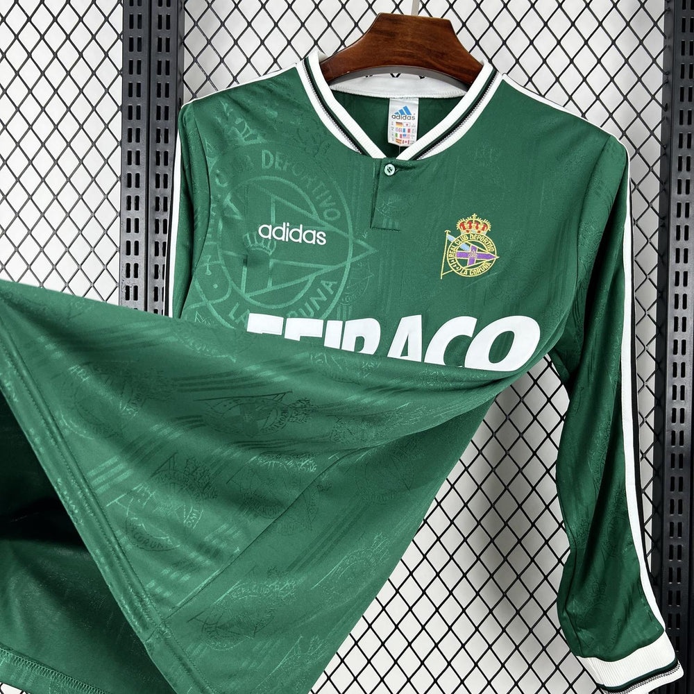 Retro Deportivo de La Coruna 1999-00 Away Long Sleeves Jersey