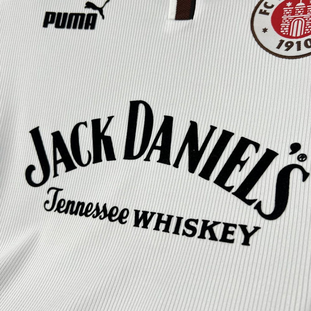 Retro FC St. Pauli 1999-00 Home Long Sleeves Jersey