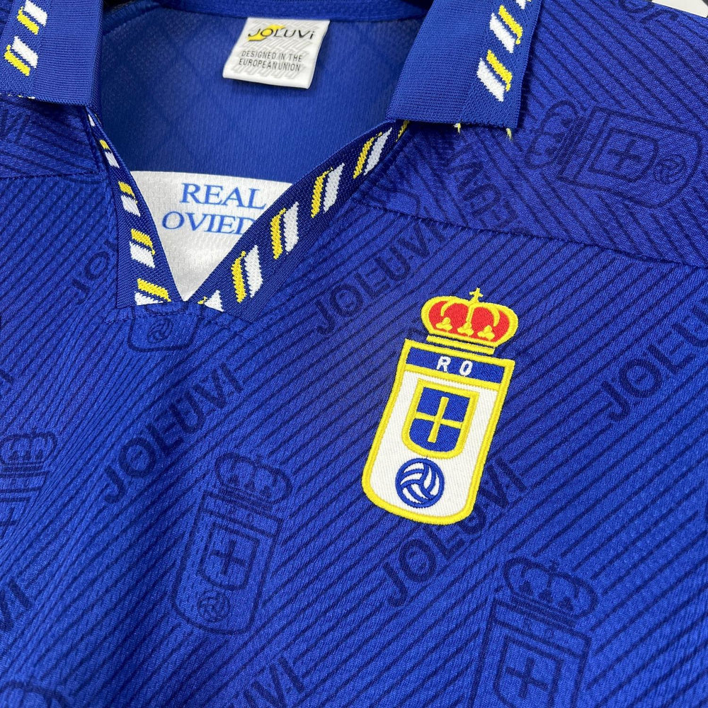 Retro Real Oviedo 1995-96 Home Jersey