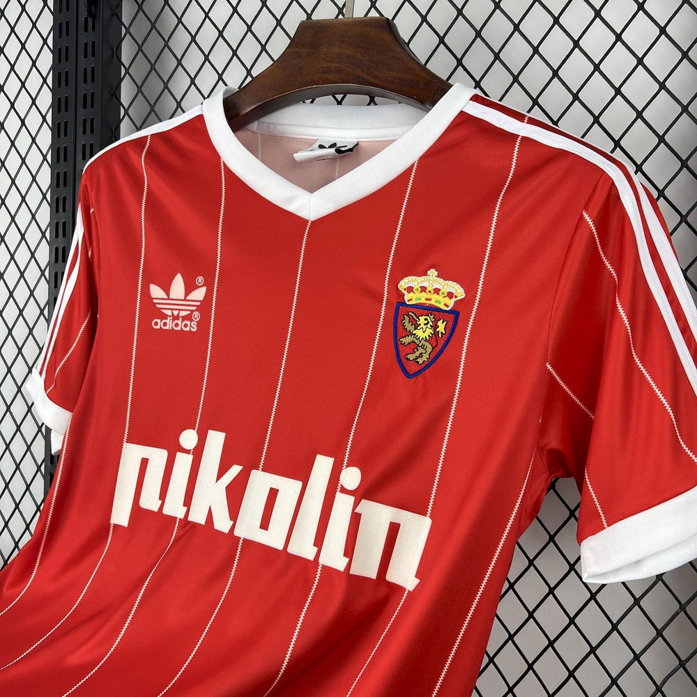 Retro Real Zaragoza 1983-84 Home Jersey